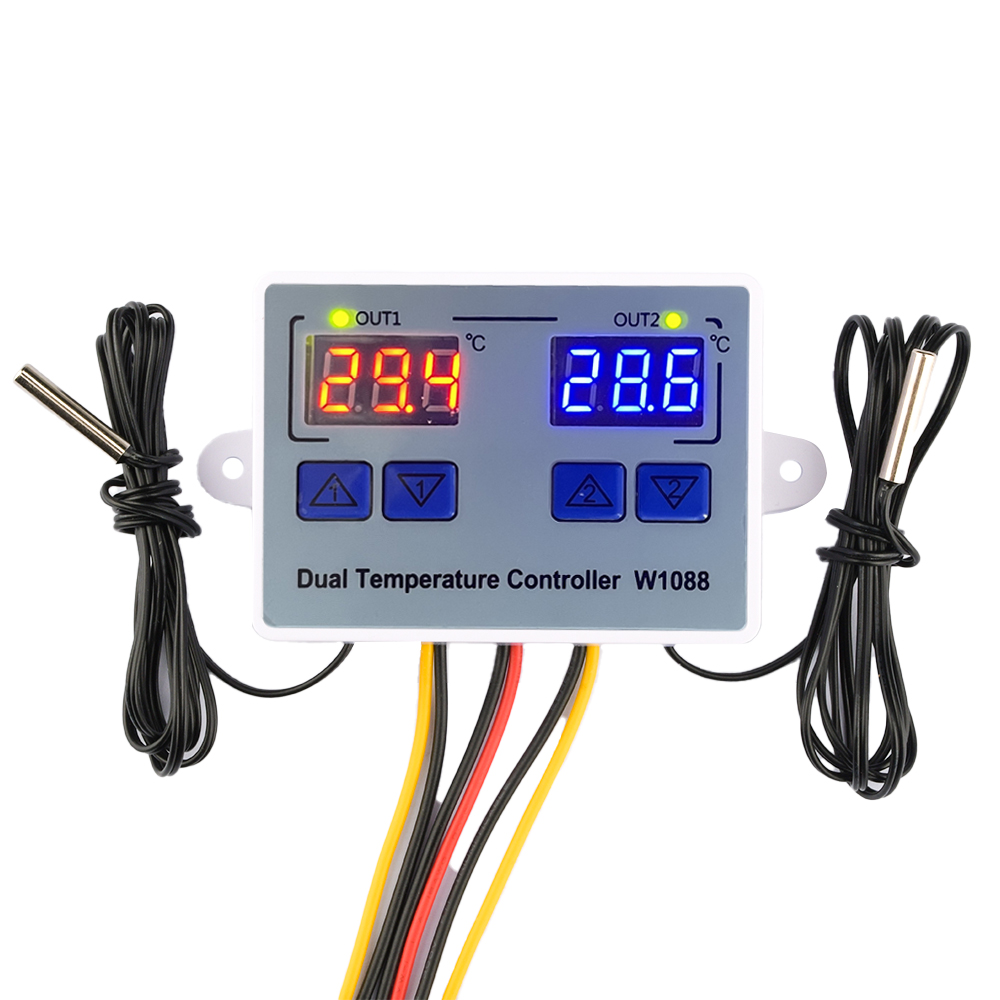 Lab Incubator - W1088 Dual LED Digital Temperatur Sensor