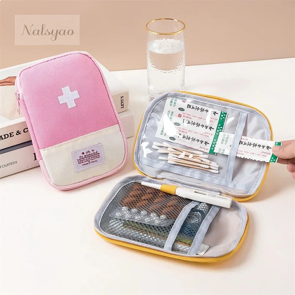 First Aid Kit - 3 Stück/Set Tragbare medizinische Aufbewahrungstasche, Camping-Notfall-Erste-Hilfe-Set,