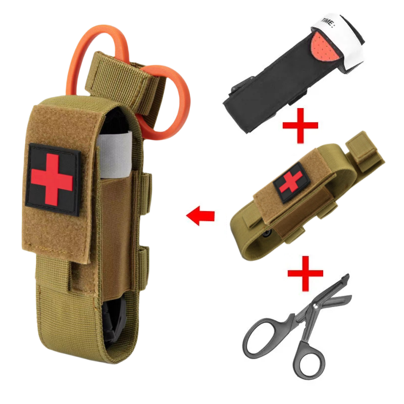 Medical Scissors - Outdoor Erste-Hilfe-Kit Tourniquet Molle Überlebens set