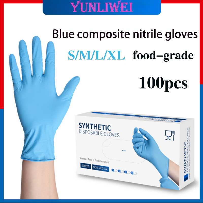 100 Stück Blaue Nitril-Einwegh – Medical Gloves Bewertung und Preis