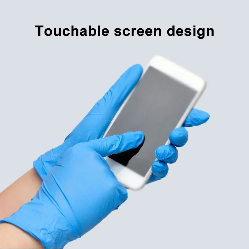 100 Stück Blaue Nitril-Einwegh – Medical Gloves Bewertung und Preis