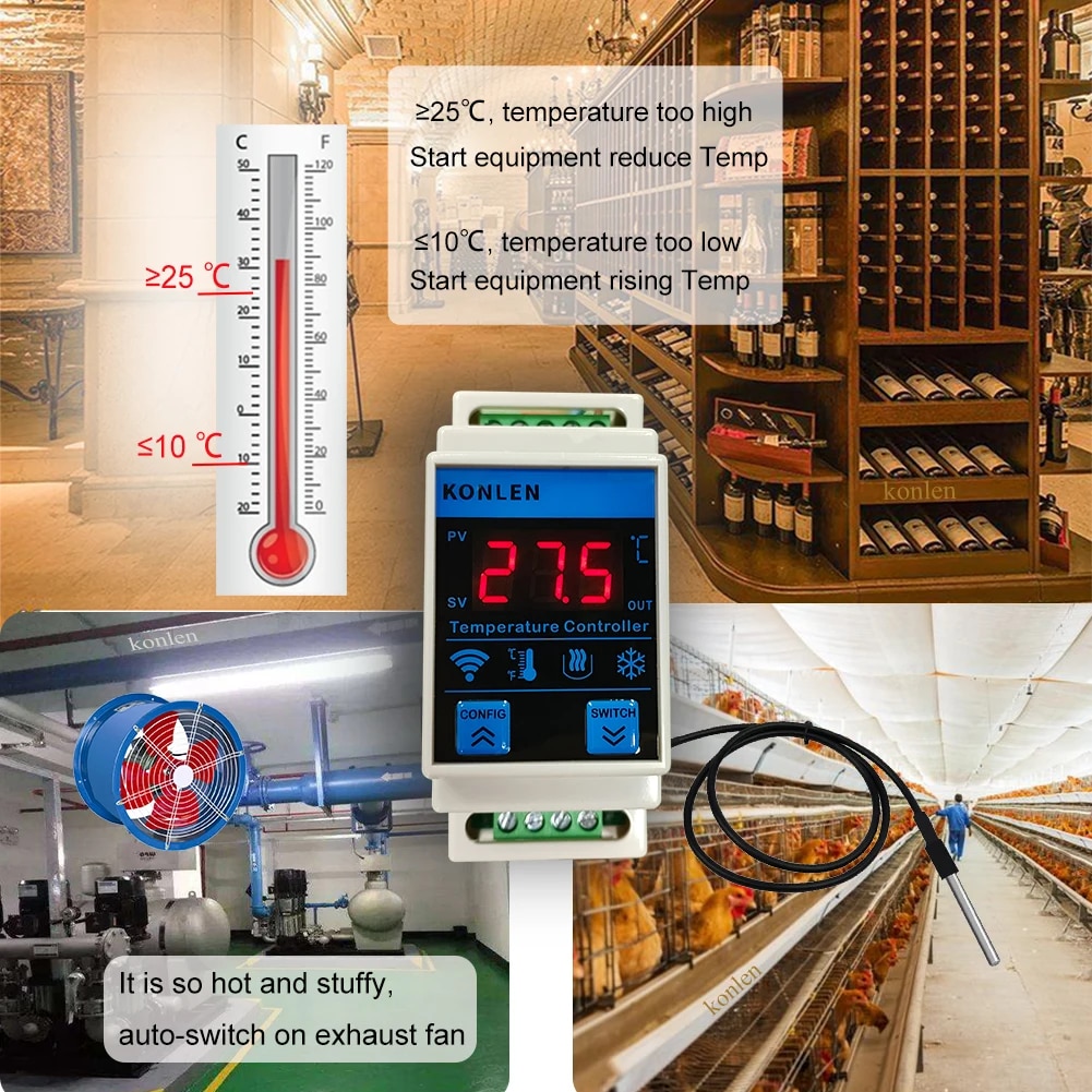 Tuya WIFI Temperatur Sensor Th – Lab Incubator Bewertung und Preis