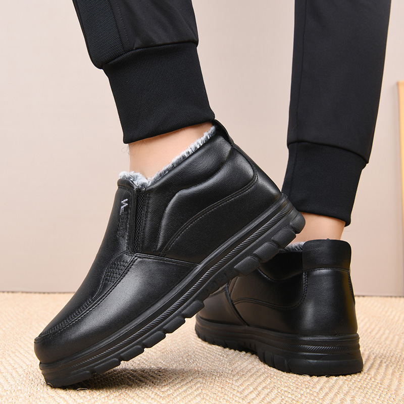 2026 Winter Neue Lederstiefel  – Bandage Bewertung und Preis